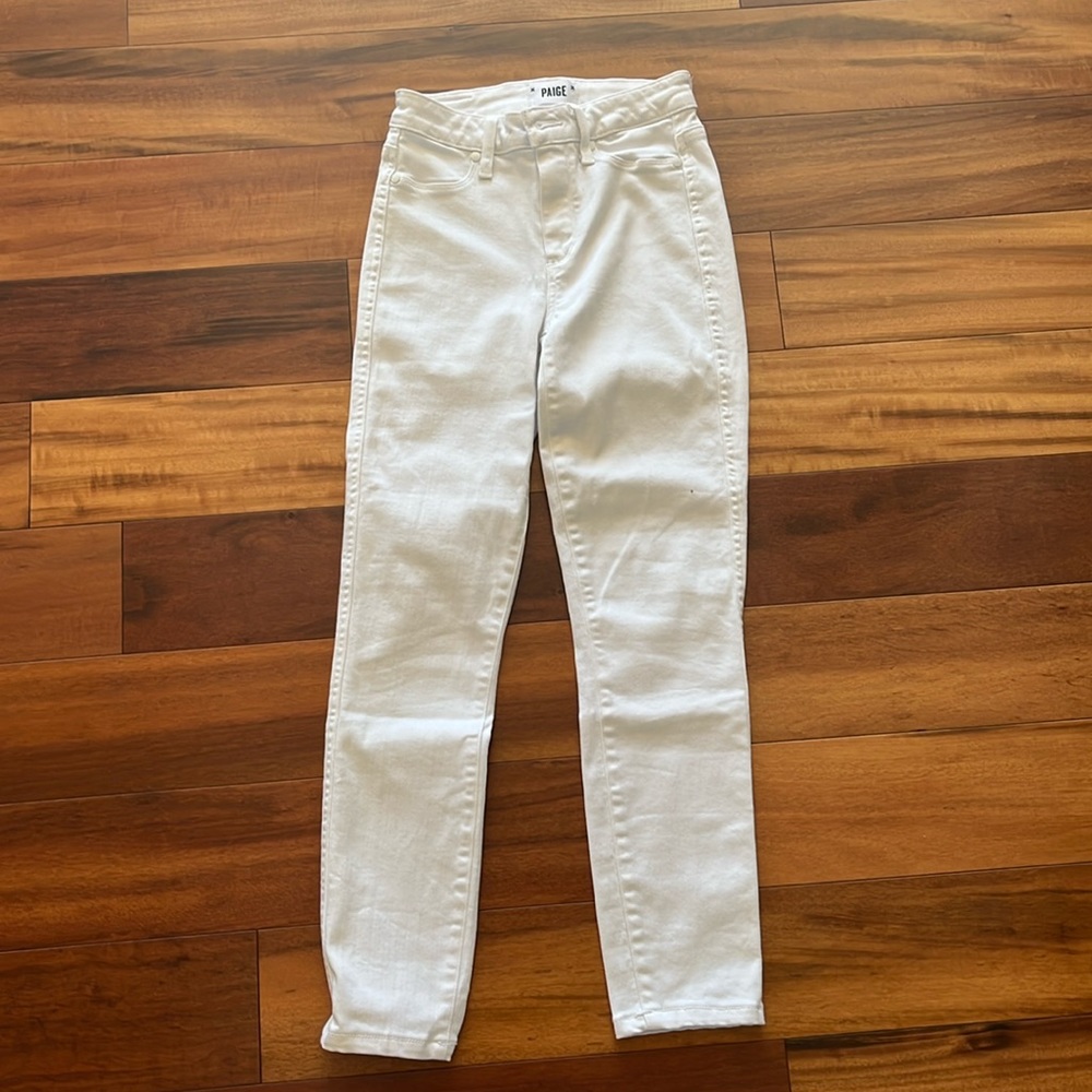 Paige Horton Ankle jeans.